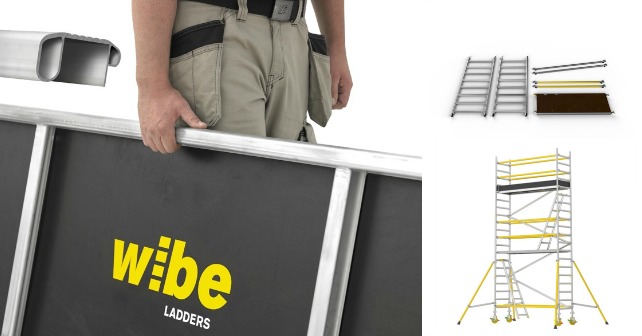 Wibe Ladders: og stilladser Top-kvalitet Sikkerhed